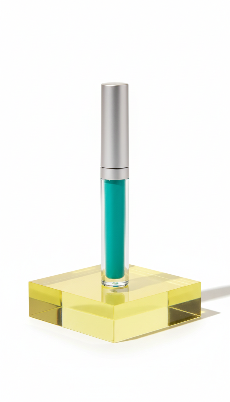 Acrylic Teal Liquid Eyeliner Precision Tip