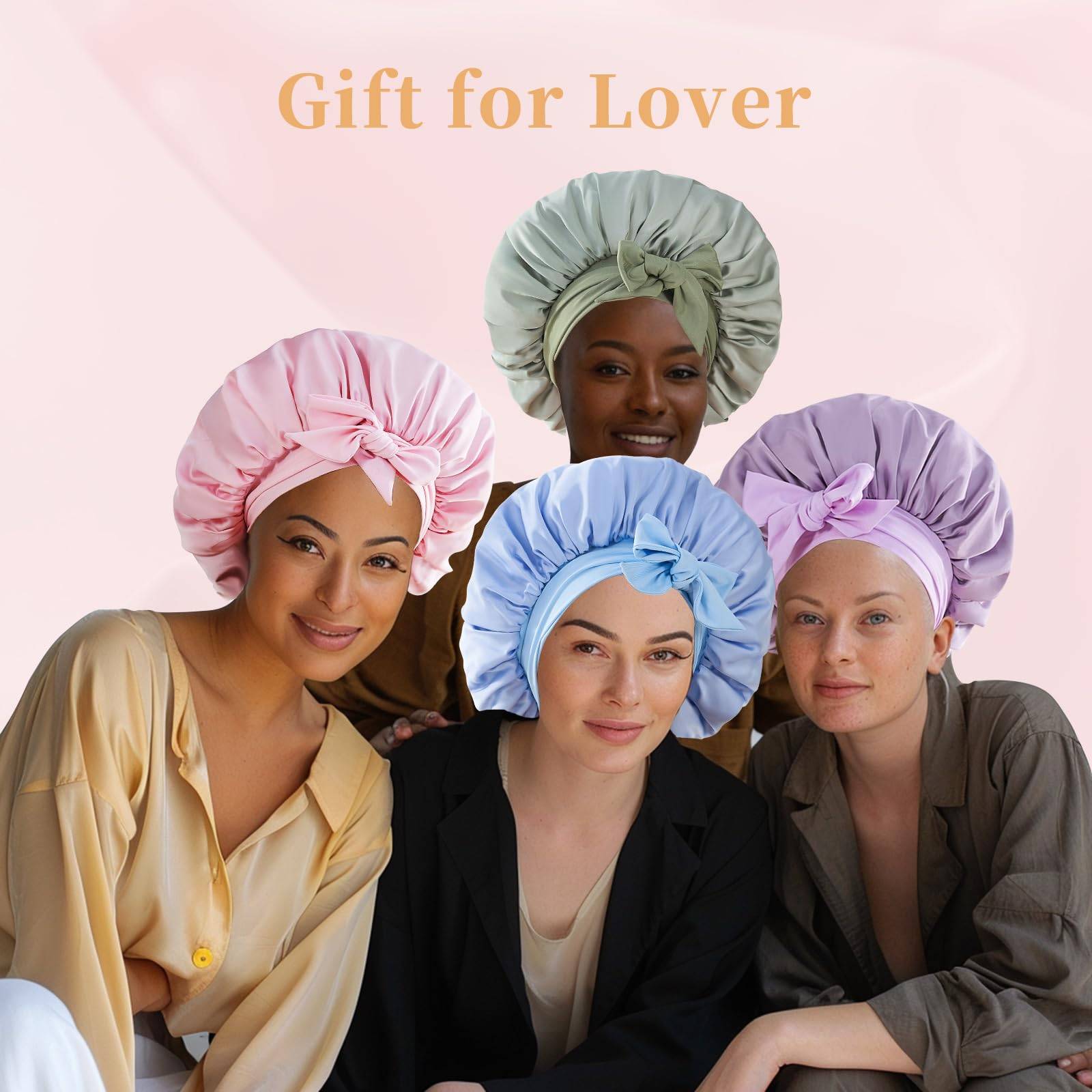 Zenea Silk hair Bonnet-Hair protection Cap