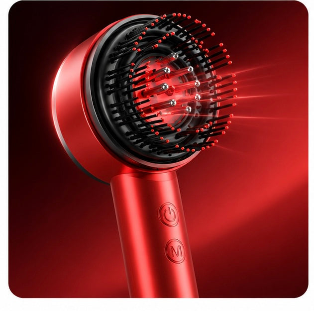 Fluffy Comb Scalp Massager Infrared Hair Care And Beauty Set