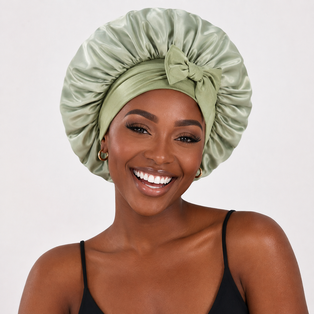 Zenea Silk hair Bonnet-Hair protection Cap